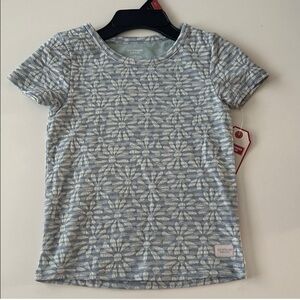 Levis Strauss Signature Girls Floral Jacquard Top Size L